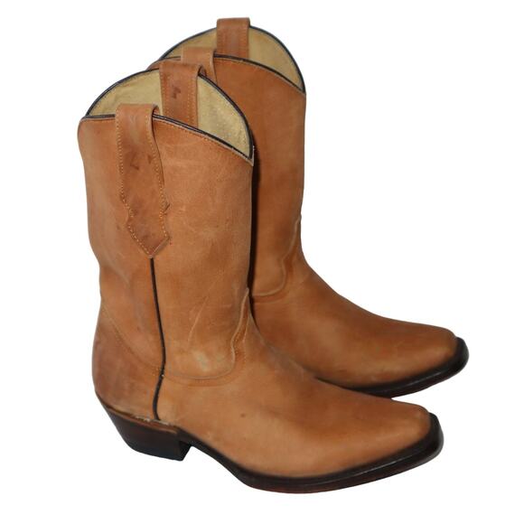 Women's Mexaboot Tan Western Boots Size 6.5 - Style # 1502 - Picture 2 of 9